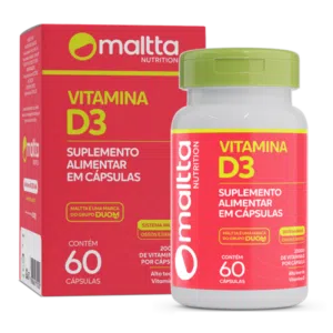 Vitamina D3 2000UI - 60Cap - MALTTA