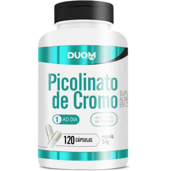 Picolinato de Cromo - 120Cap - DUOM