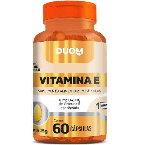 Vitamina E - 60Cap - DUOM