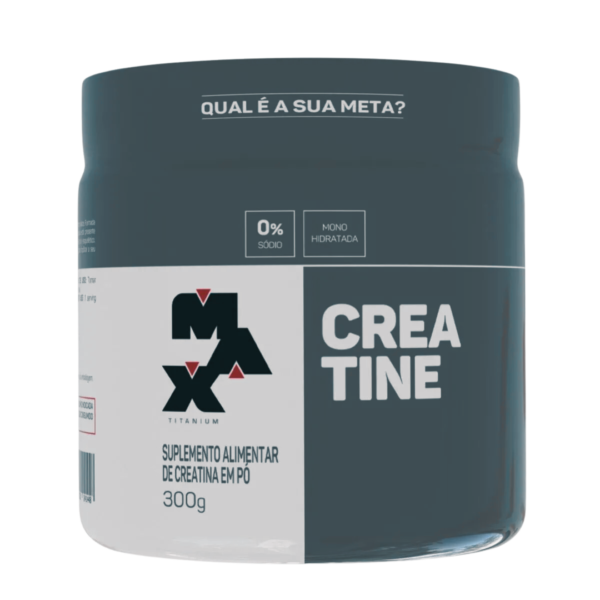 Creatina 100% - Max Titanium - 300g