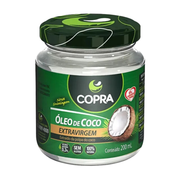 Óleo de Coco - Extra Virgem - Copra 200ML