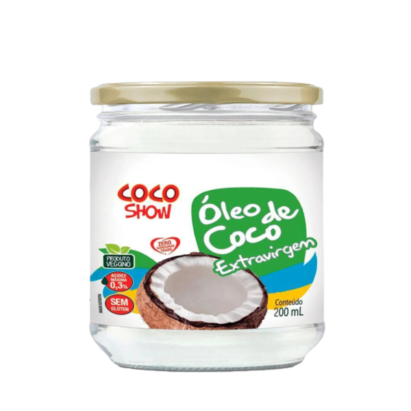 Óleo de Coco - Extra Virgem - Cocoshow 200ML