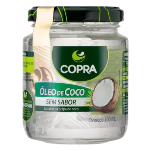 Óleo de Coco - Sem Sabor - Copra 200ML