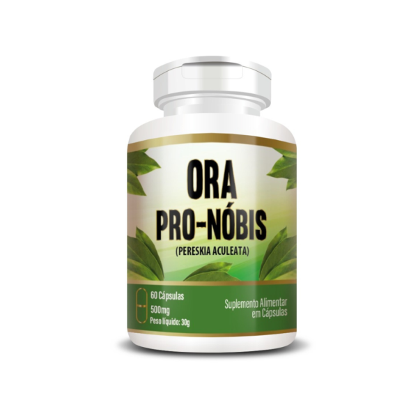 Ora Pro-Nobis 500mg - 60Cap - RN SUPLEMENTOS