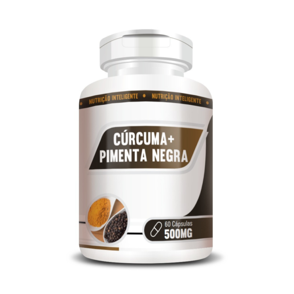 Cúrcuma + Pimenta Negra 500mg - 60Cap - RN SUPLEMENTOS