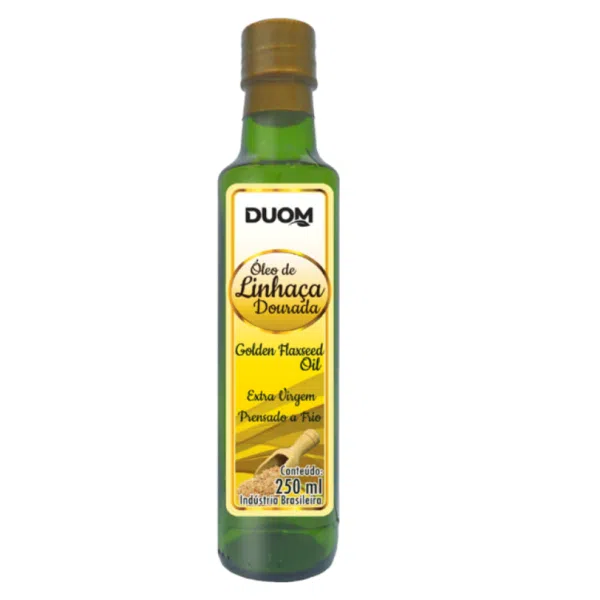 Óleo de Linhaça Dourada 250ml - DUOM