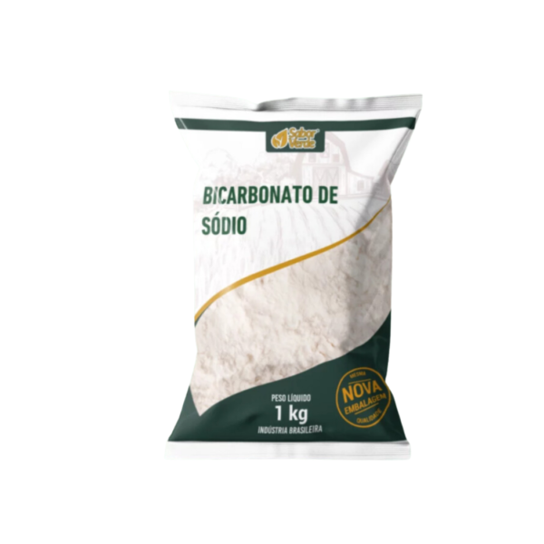 Bicarbonato de Sódio - 1Kg - Sabor Verde