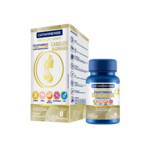 Polivitamínico Cabelos & Unhas Multi - 60Cap - CATARINENSE