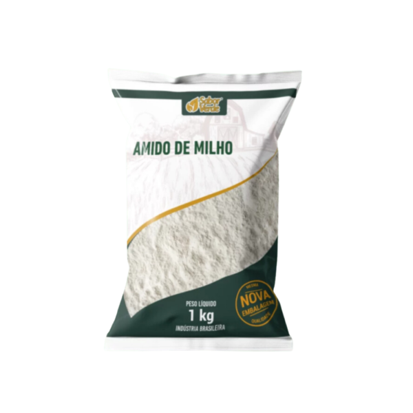 Amido de Milho - 1Kg - Sabor Verde