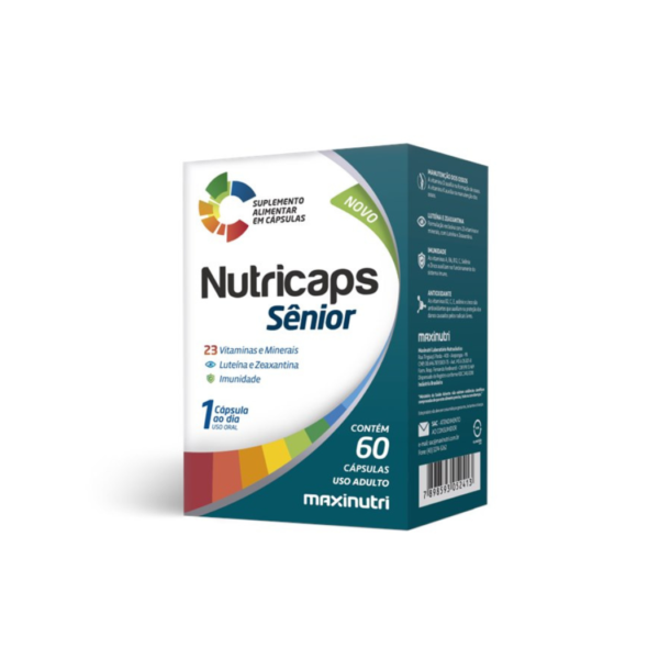 Nutricaps Sênior - 60CAP - MAXINUTRI